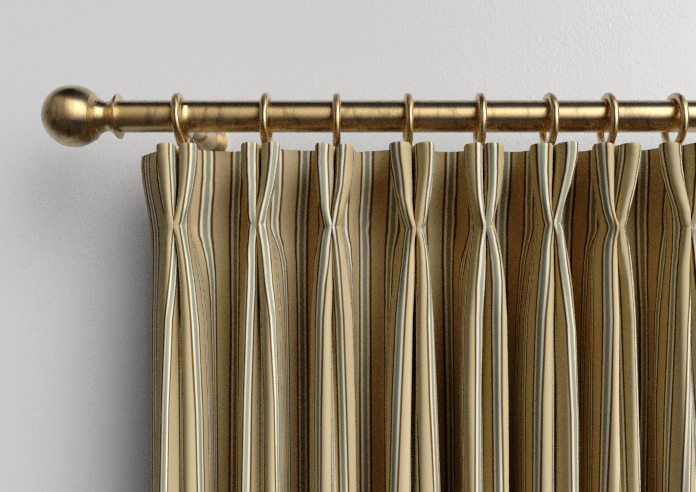 The British Stripe Co. Mary, Derwent No.1 - Made to Measure Curtains - Image 10